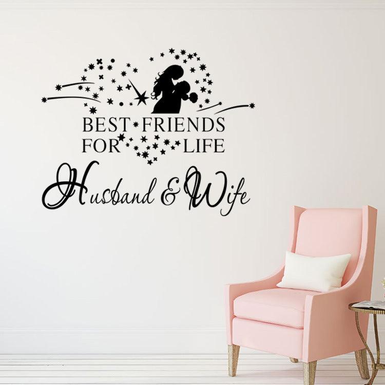 English Proverbs Wall Sticker Valentine's Word Sticker - Nioor