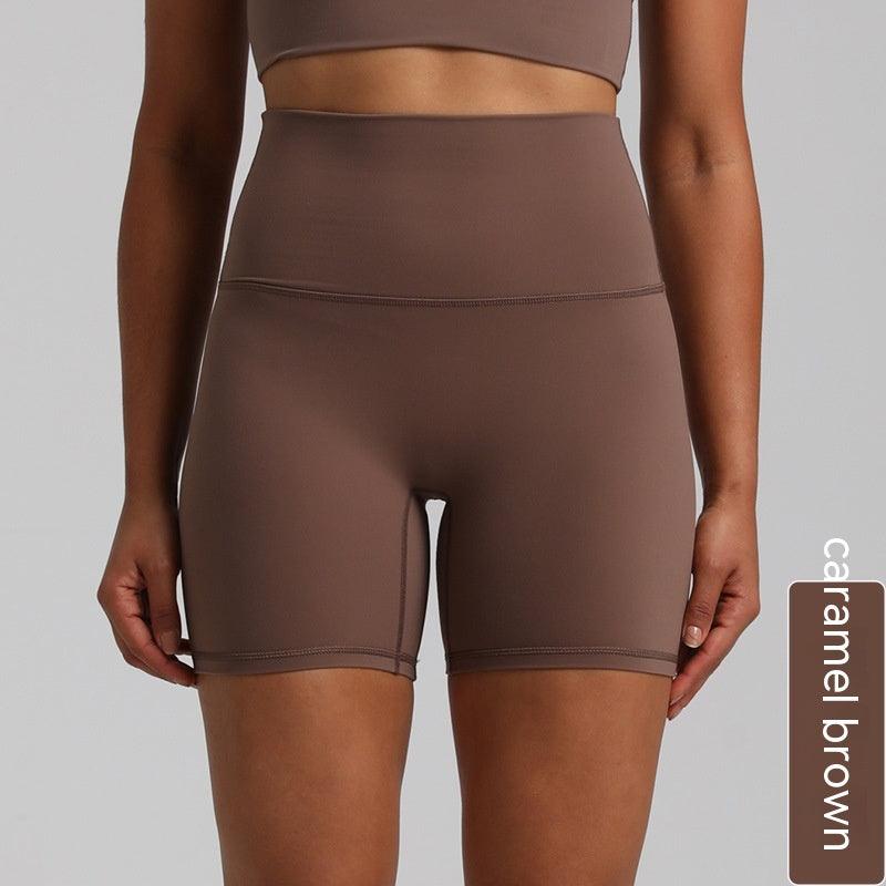 Quick-drying Nude Feel Yoga Shorts Hip Lifting - Nioor