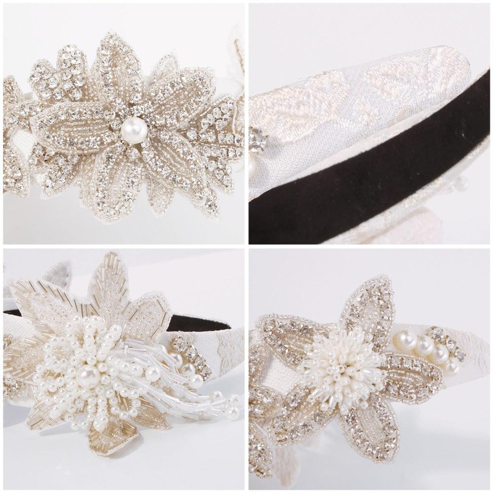 Exaggerated Temperament Hair Accessories Vintage Crystal - Nioor