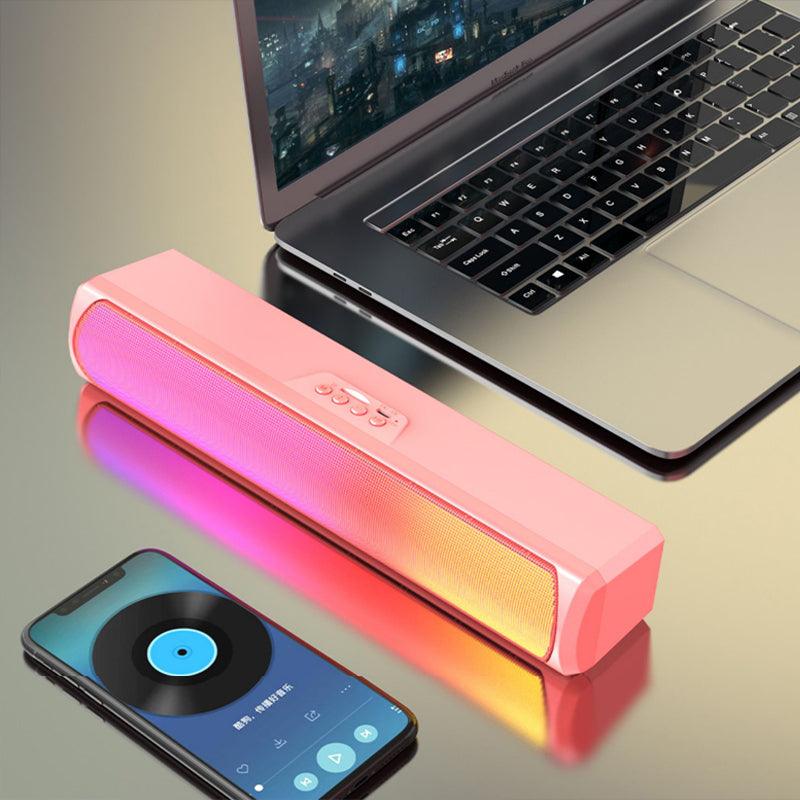 RGB Colorful LED Light Bluetooth Speaker - Nioor