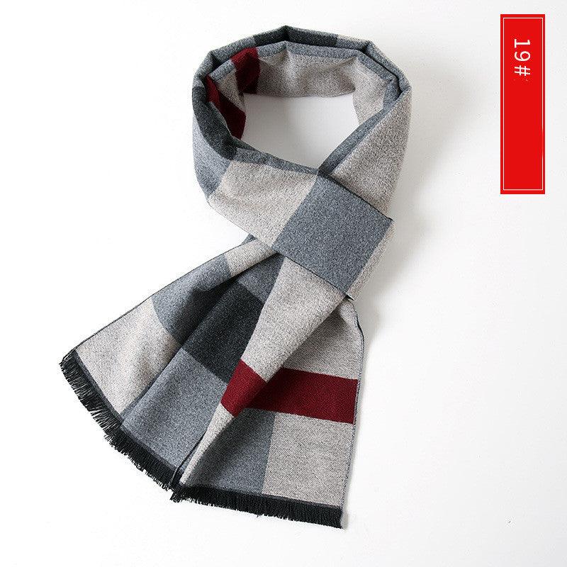 Men's Extended Cashmere All-match Warm Scarf - Nioor