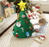 Felt Christmas Tree Three-dimensional Christmas Tree Pendant Children's Puzzle Handmade DIY - Nioor