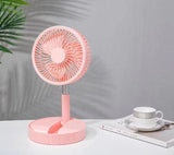 Strong Wind And Quiet Portable Telescopic Folding Fan - Nioor