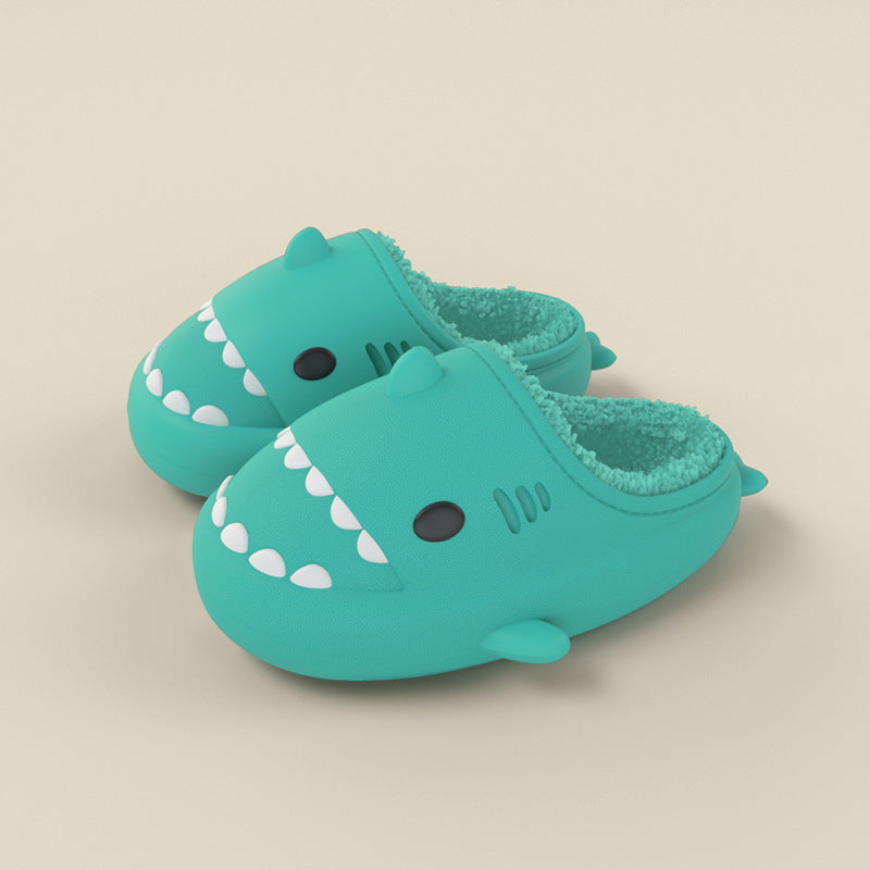 Three-dimensional Cartoon Shark Children Eva Slippers