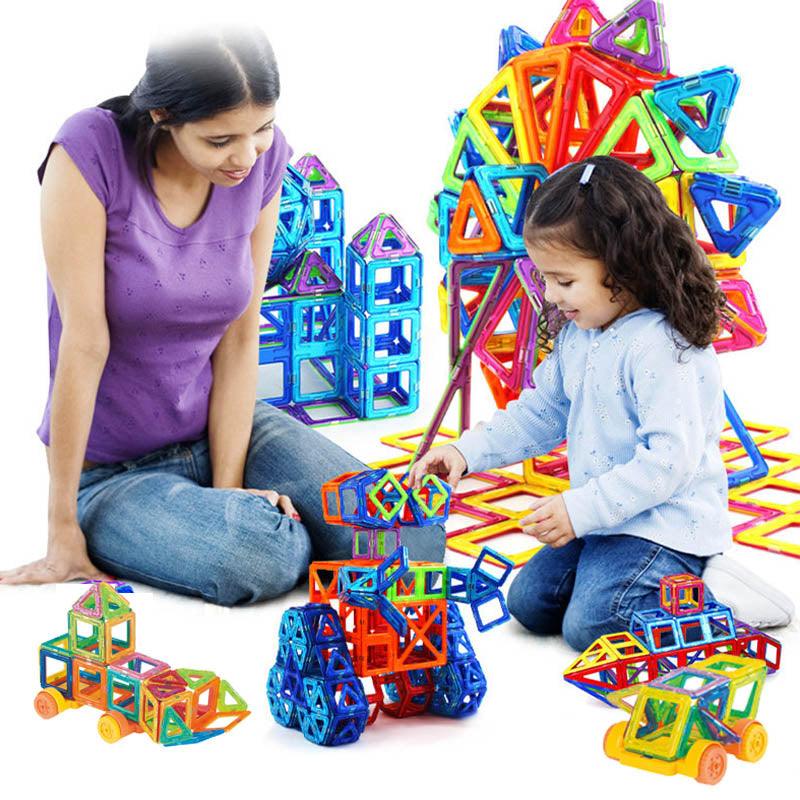 Magnetic Building Blocks DIY Magnets Toys For Kids Designer Construction Set Gifts For Children Toys - Nioor