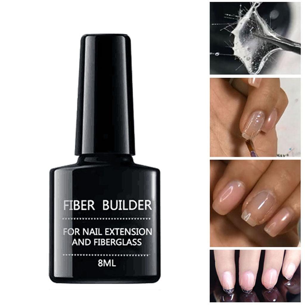 Fiber Bulider Nail Gel Quick Building Repair Broken Nails Soak Off UV Gel - Nioor