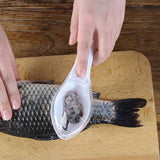 Fish Skin Brush Scraping Fish Scale Brush Grater Quick Disassembly Fish Knife Cleaning Peeling Skin Scraper Scraper Fish Scaler Kitchen Tools - Nioor