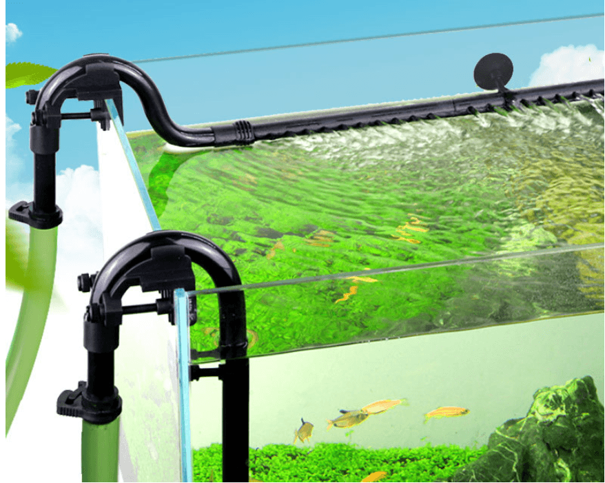 Fish Tank Filter Barrel Water Inlet And Outlet Accessories Rain Shower Pipe - Nioor