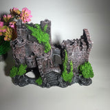 Fish tank resin castle decoration - Nioor