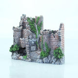 Fish tank resin castle decoration - Nioor