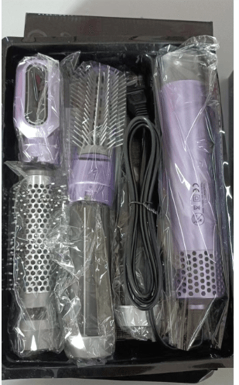 Five-in-one Hot Air Comb Automatic Hair Curler For Curling Or Straightening - Nioor