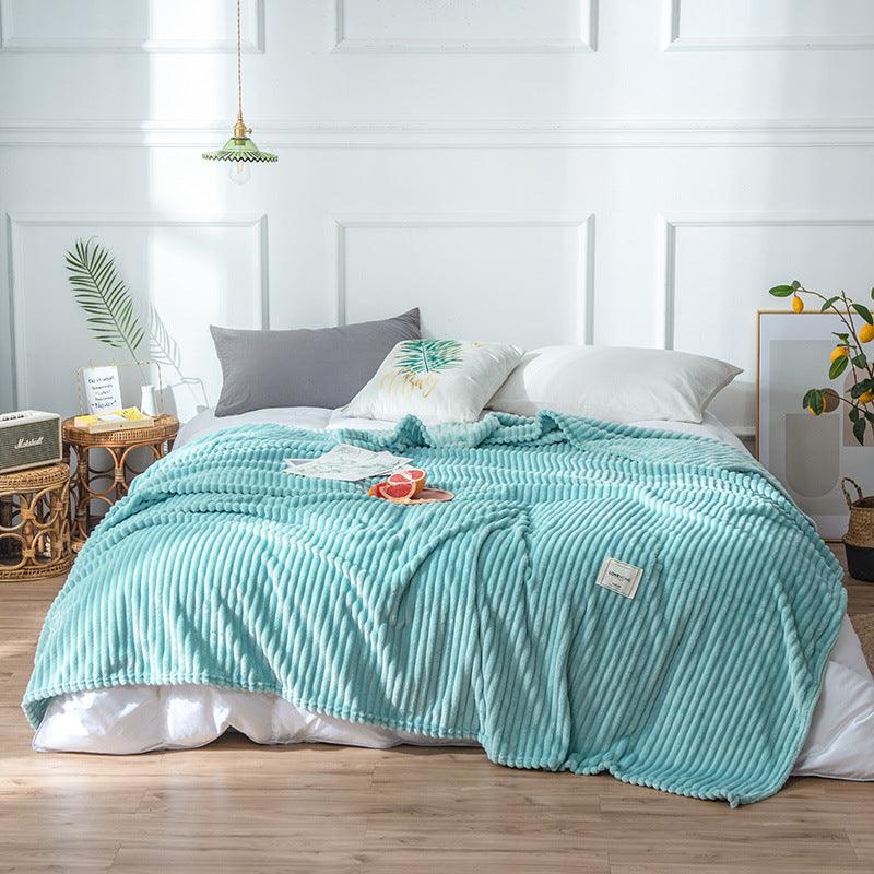 Flannel sheets Solid blanket - Nioor