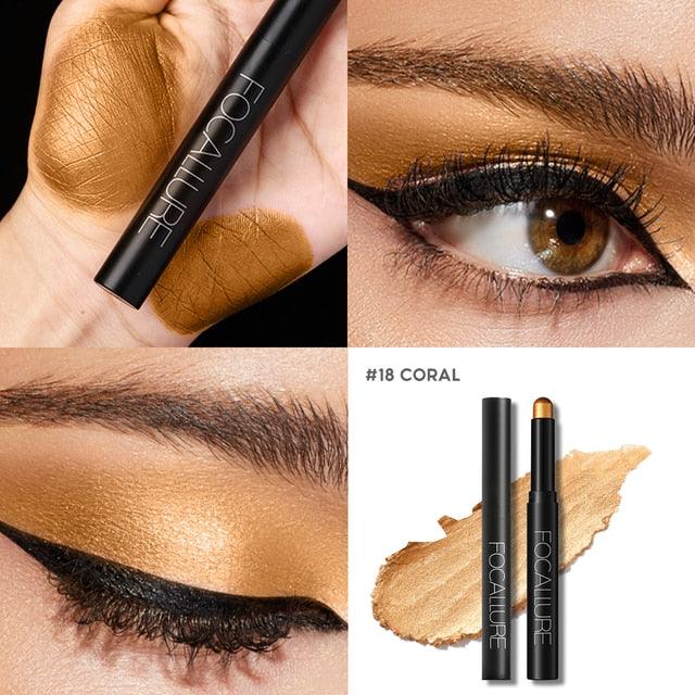 Focallure Eyeshadow Eyeliner Pencil In One - Nioor