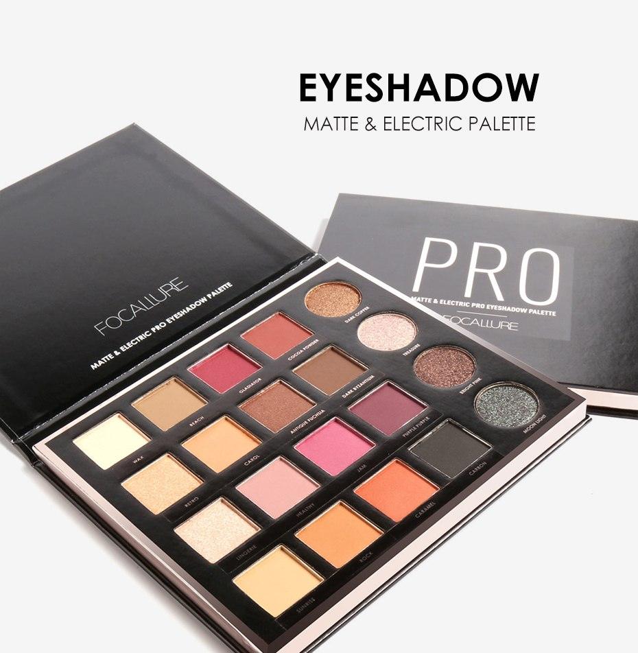 Focallure PRO Eyeshadow Palette - Nioor