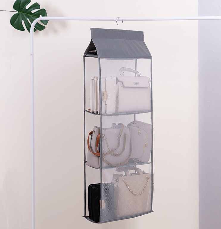 Foldable Hanging Multi-Layer Sundries Storage Rack 360 Degree Hanging Design - Nioor