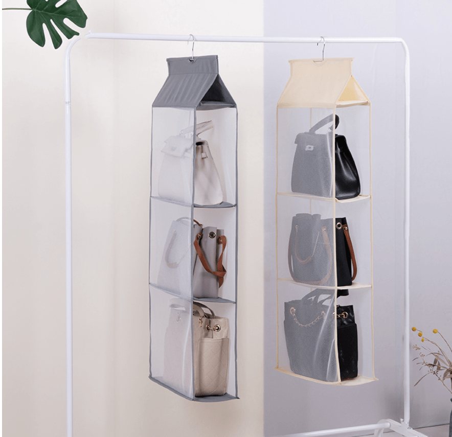 Foldable Hanging Multi-Layer Sundries Storage Rack 360 Degree Hanging Design - Nioor