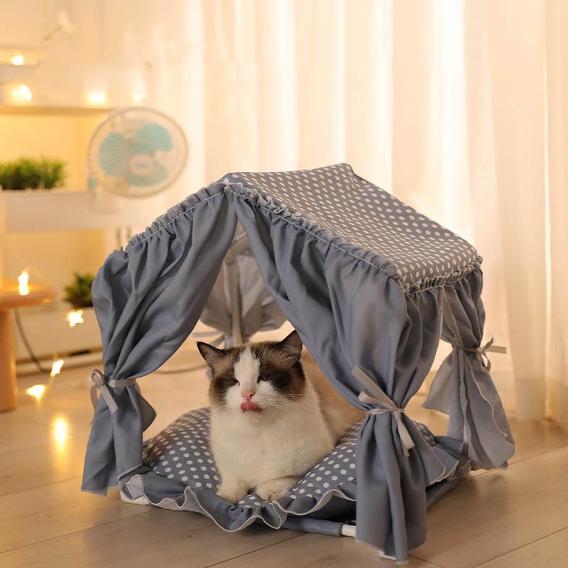 Foldable Summer Cat Bed House Cat Tent Kennel Pet Beds For Dog Cat House Dog Bed Dog House Cat Hammock Pet Products - Nioor