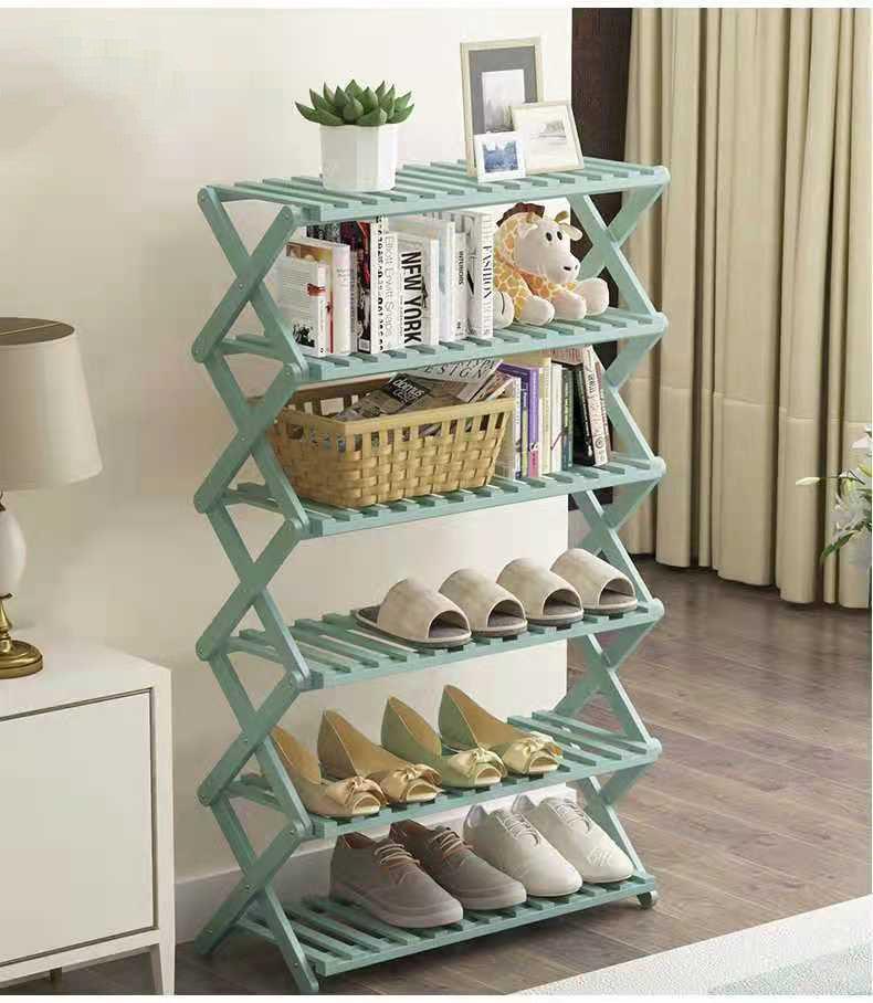 Folding Shoe Rack Multi-layer Home Storage Dormitory - Nioor