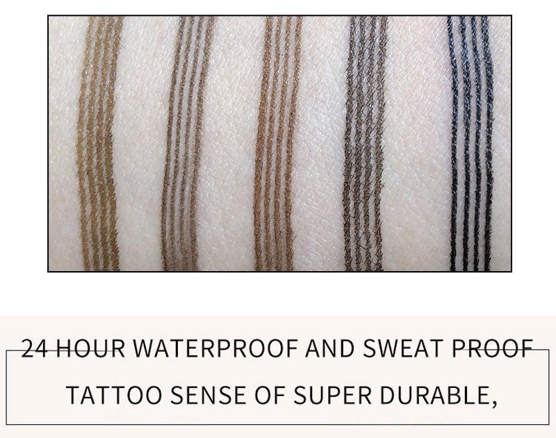 Four-head Eyebrow Pencil Liquid Eyebrow Pencil Tattoo Eyebrow Pencil Eyebrow Pencil 4-head Eyebrow Pencil Four-jaw Eyebrow Pencil - Nioor