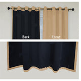 Full Blackout Hot Sale Curtain With Black Lining On The Back - Nioor