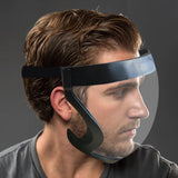 Full face mask transparent sports mask with edging - Nioor