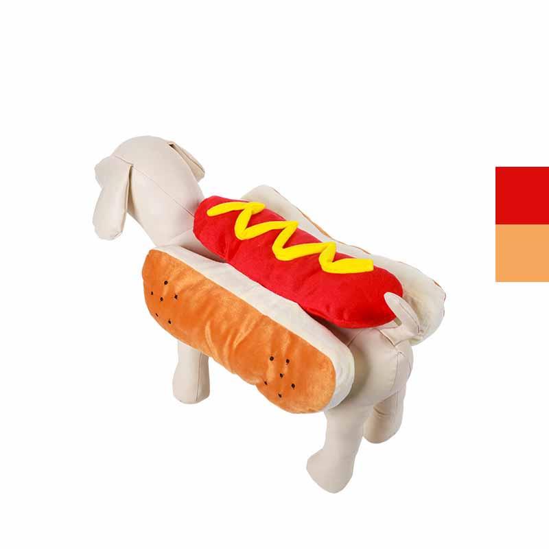 Funny Halloween Costumes For Dogs Puppy Pet Clothing Hot Dog Design Dog Clothes Pet Apparel Dressing Up Cat Party Costume Suit - Nioor