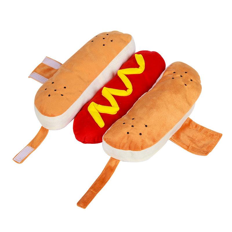 Funny Halloween Costumes For Dogs Puppy Pet Clothing Hot Dog Design Dog Clothes Pet Apparel Dressing Up Cat Party Costume Suit - Nioor