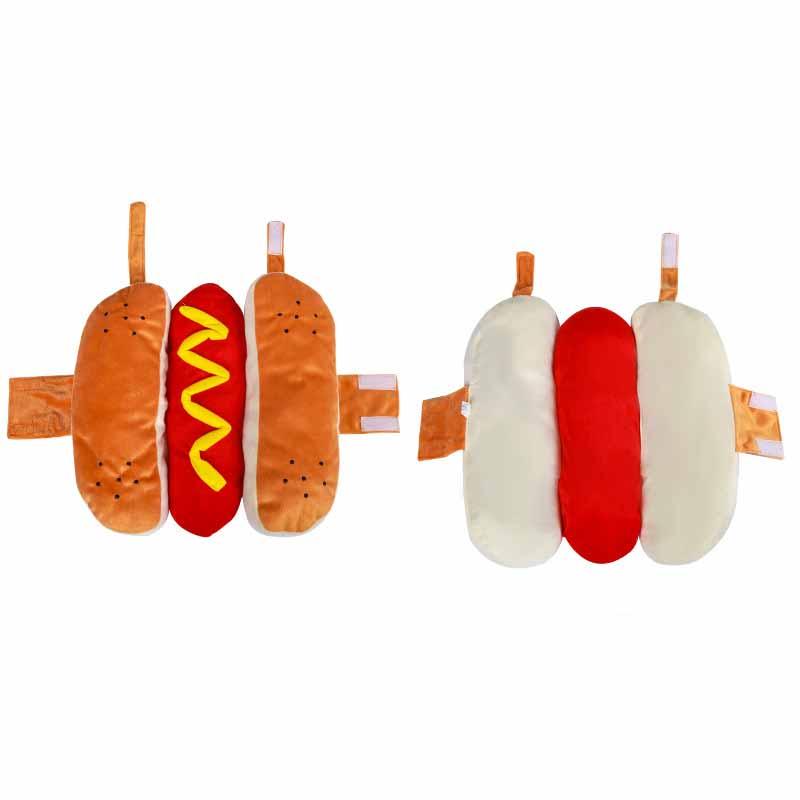 Funny Halloween Costumes For Dogs Puppy Pet Clothing Hot Dog Design Dog Clothes Pet Apparel Dressing Up Cat Party Costume Suit - Nioor