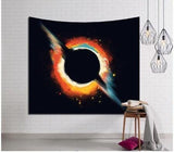 Galaxy Hanging Wall Tapestry Hippie Retro Home Decor Yoga Beach Mat - Nioor