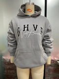 Game Letter Printing Plush Warm Long-sleeved Sweater - Nioor