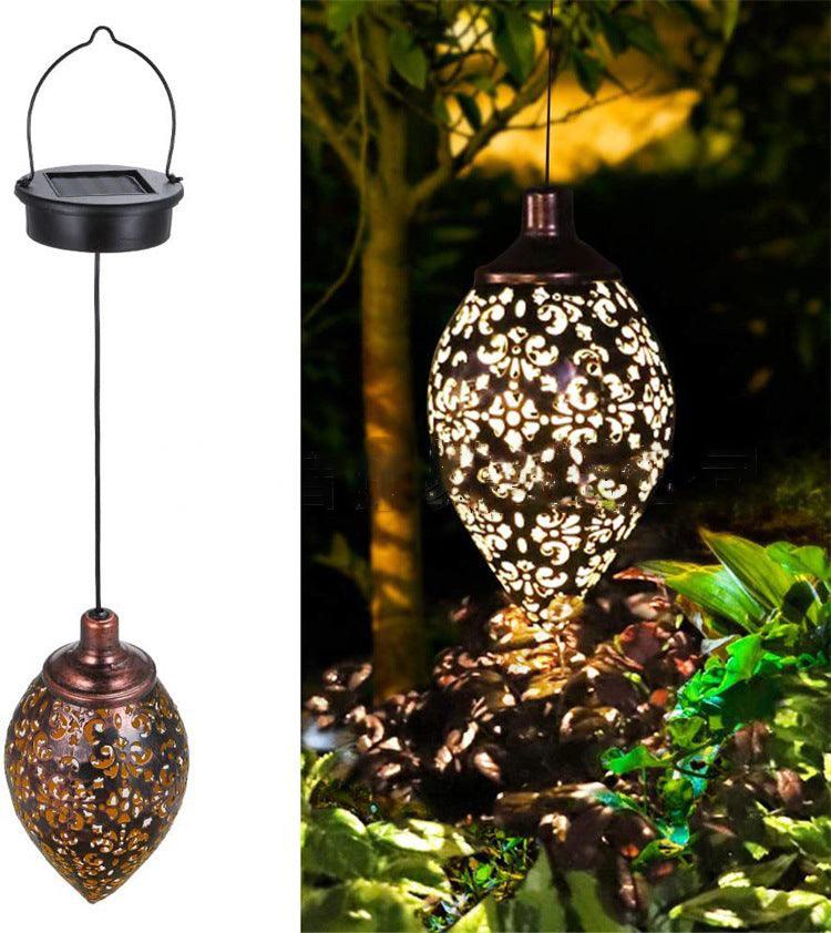 Garden Decoration Solar Wrought Iron Ground Ball Lamp - Nioor