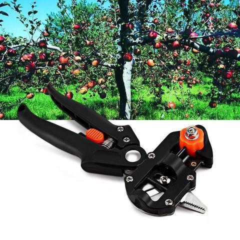 Garden Fruit Tree Pro Pruning Shears Scissor Grafting Cutting Tool 2 Blade Garden Tools Set Pruner Tree Cutting Tool - Nioor