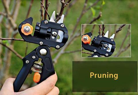 Garden Fruit Tree Pro Pruning Shears Scissor Grafting Cutting Tool 2 Blade Garden Tools Set Pruner Tree Cutting Tool - Nioor