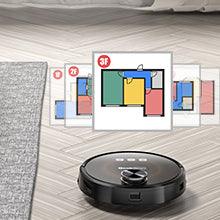 Geek Smart L8 Robot Vacuum Cleaner And Mop, LDS Navigation, Wi-Fi Connected APP, Selective Room Cleaning,MAX 2700 PA Suction, Ideal For Pets And Larger Home.Banned From Selling On Amazon - Nioor