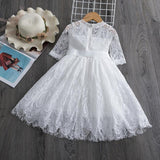 Girls Lace Dress Spring And Autumn - Nioor