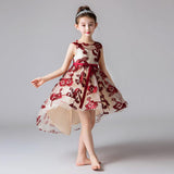 Girls Princess Dress Flower Girl Wedding Dress - Nioor