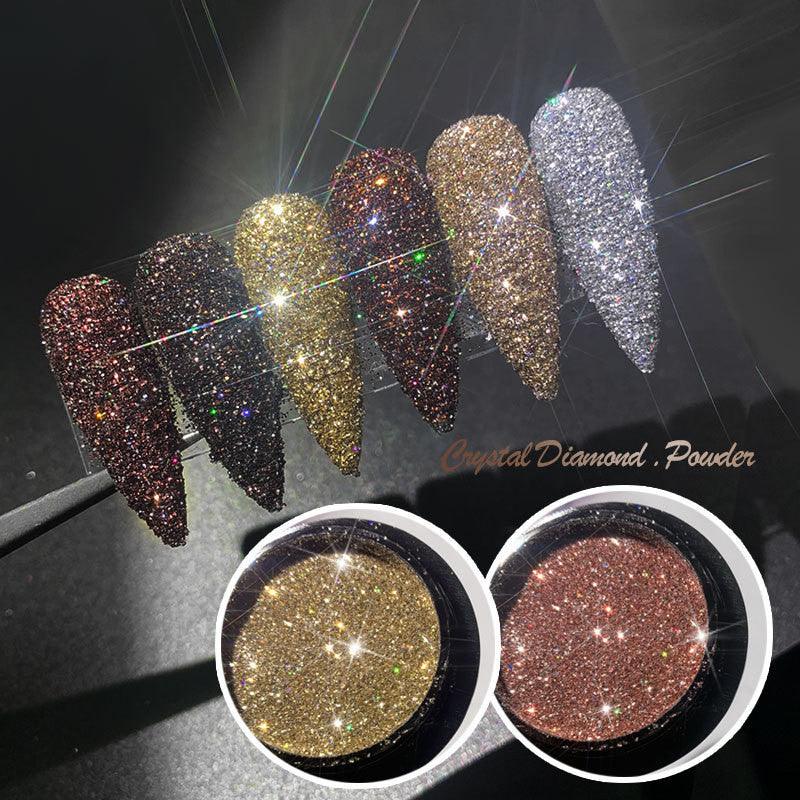 Glitter Flash Nails Crystal Diamond Powder Net Celebrity Vibrato - Nioor