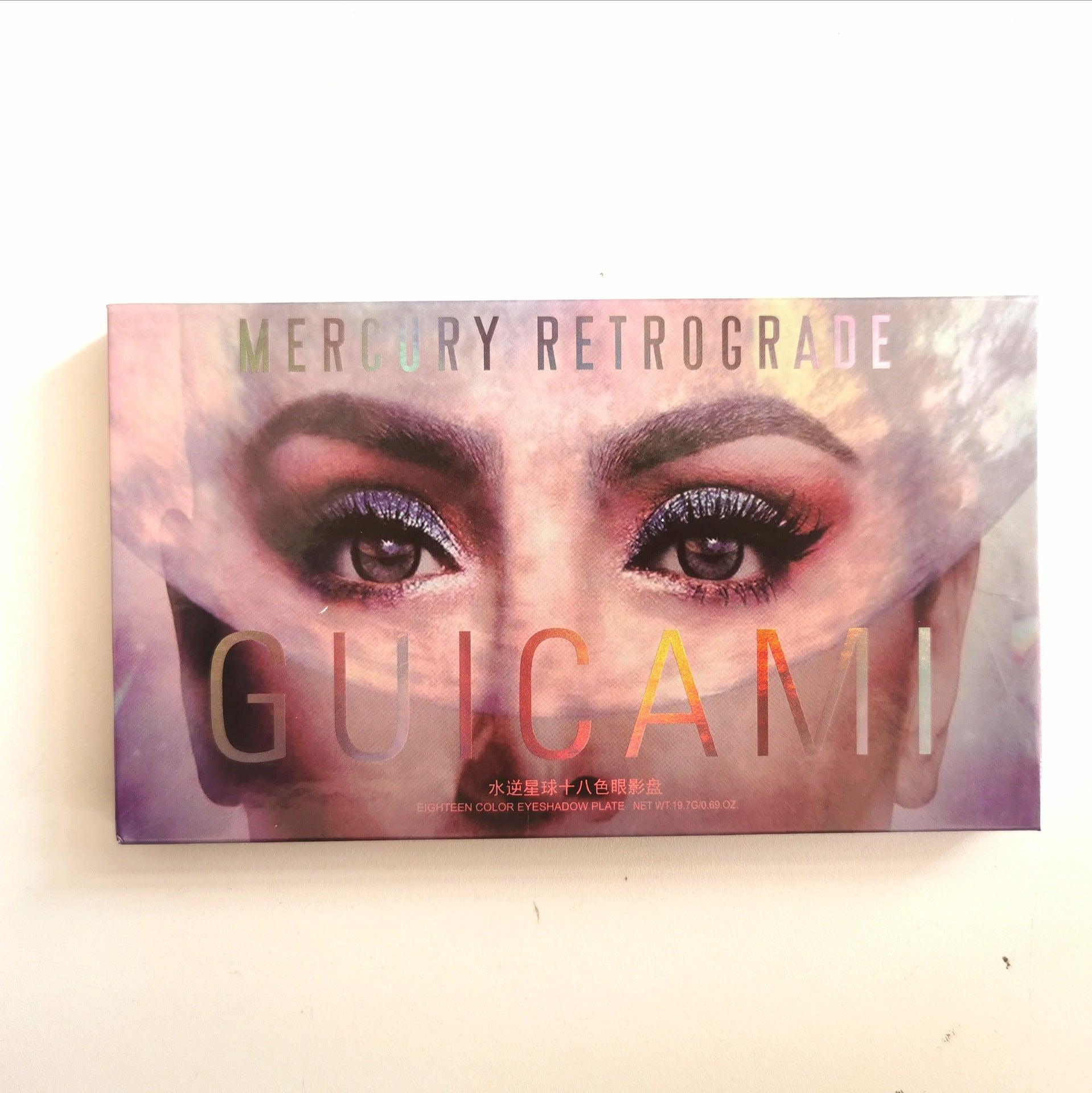 GUICAMI Blue Mercury Retrograde Eyeshadow Palette - Nioor