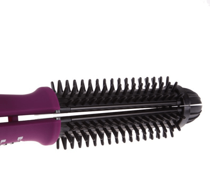 Hair curling stick dual-purpose hair straightener buckle hair curler electric coil comb plywood - Nioor