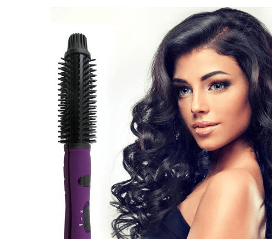 Hair curling stick dual-purpose hair straightener buckle hair curler electric coil comb plywood - Nioor