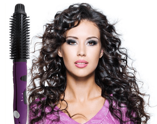 Hair curling stick dual-purpose hair straightener buckle hair curler electric coil comb plywood - Nioor