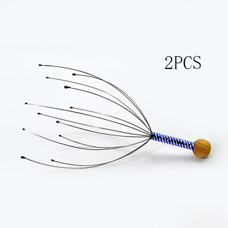 Hair Hair Raising Octopus Scalp Massager Massage Claw Manual Massager Head Massager Grasper - Nioor