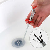 Hair Hook And Sewer Tool WaterPpipe Hair Cleaner - Nioor