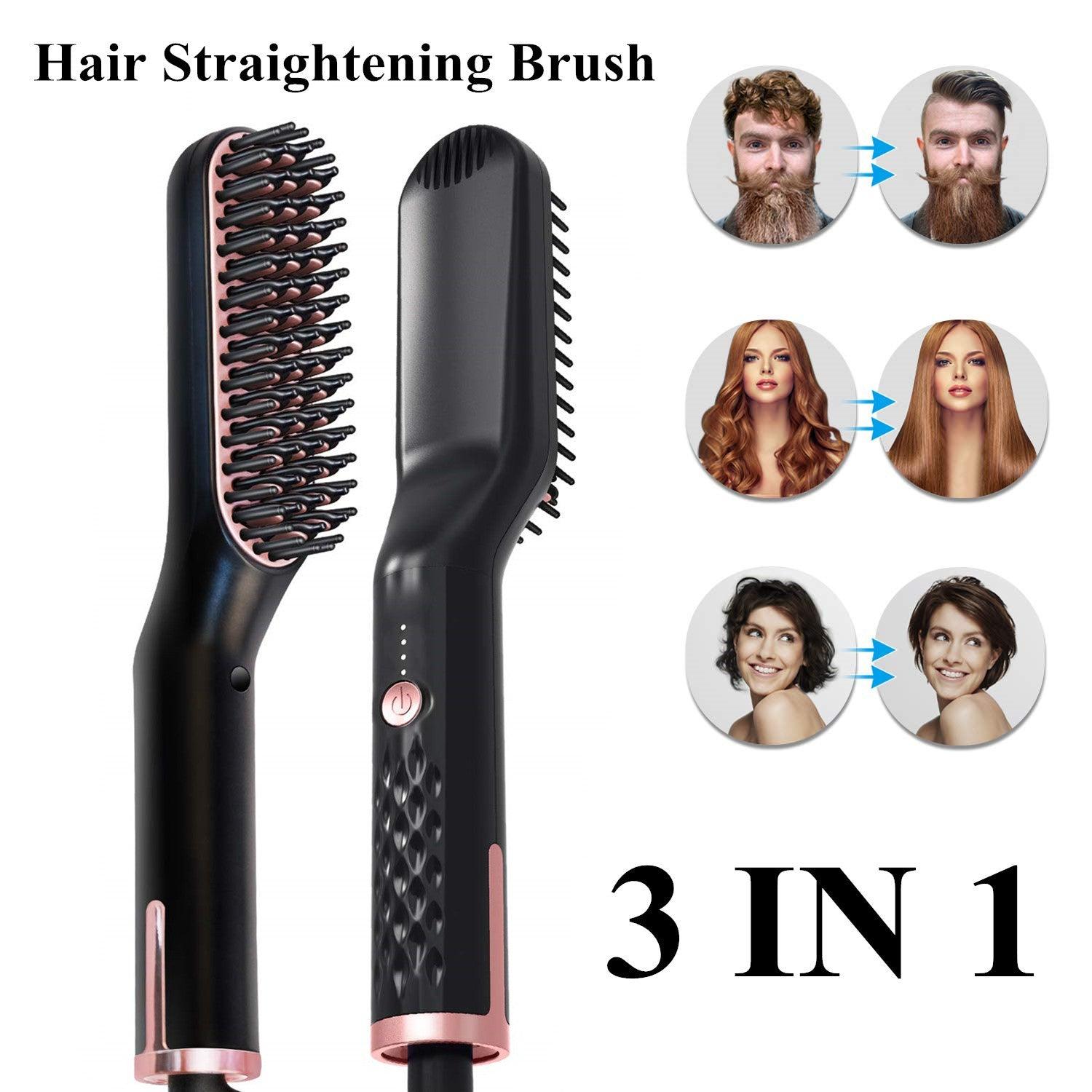 Hair Styling Comb Hair Straightener Comb Hair Straightener - Nioor