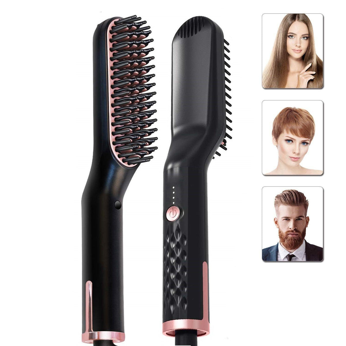 Hair Styling Comb Hair Straightener Comb Hair Straightener - Nioor