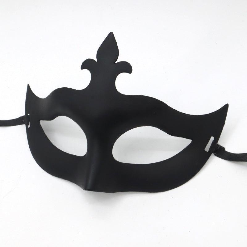 Halloween Ball Party Vintage Prince Flat Head Mask - Nioor