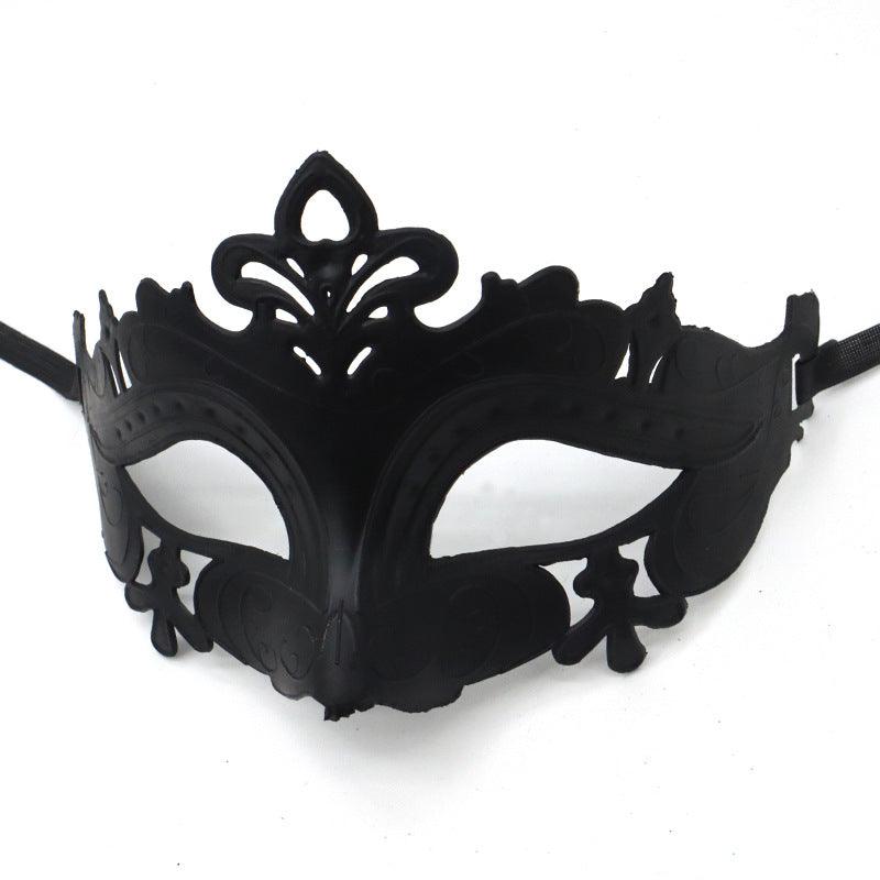 Halloween Ball Party Vintage Prince Flat Head Mask - Nioor