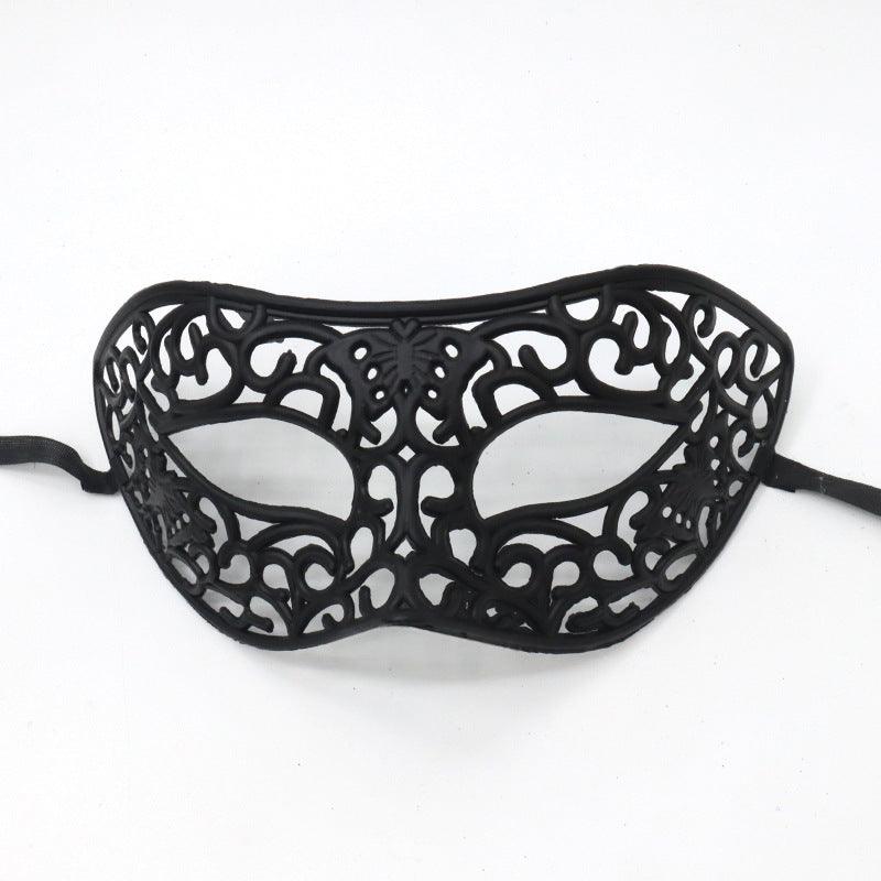 Halloween Ball Party Vintage Prince Flat Head Mask - Nioor