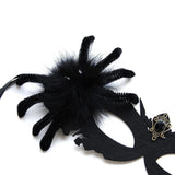 Halloween Black Spider Death Dance Mask - Nioor