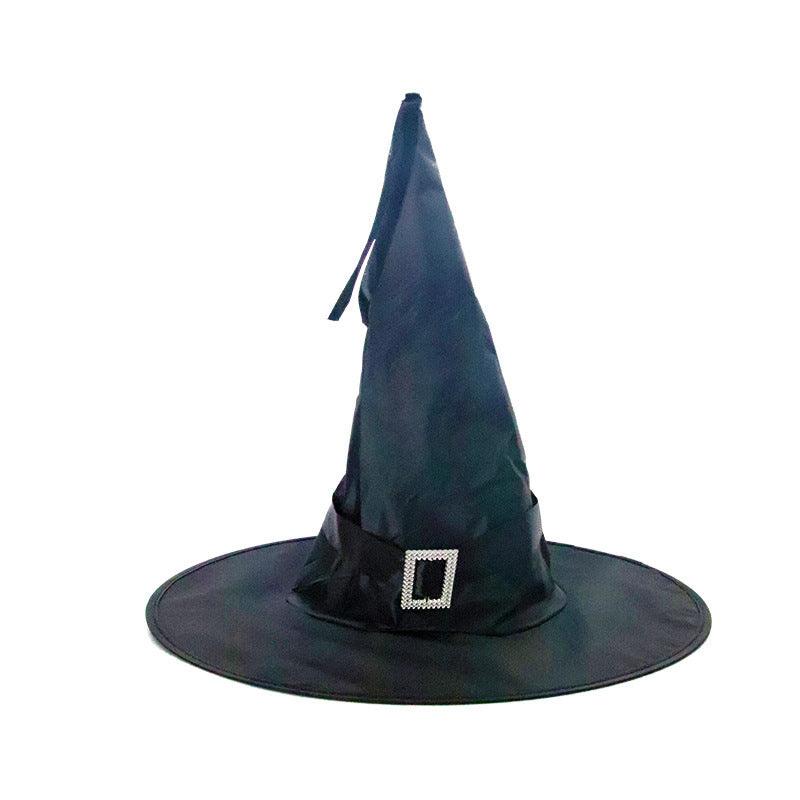 Halloween Decoration Witch Hat LED Lights Halloween Elf Ears Kids Home Party Decor Supplies Outdoor Tree Hanging Ornament - Nioor